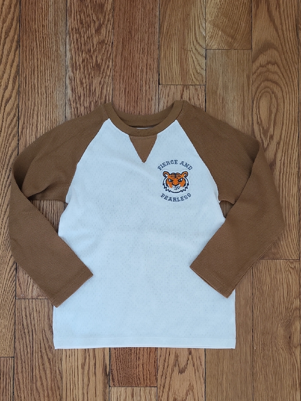 Little Boys 2-tone Long Sleeve
